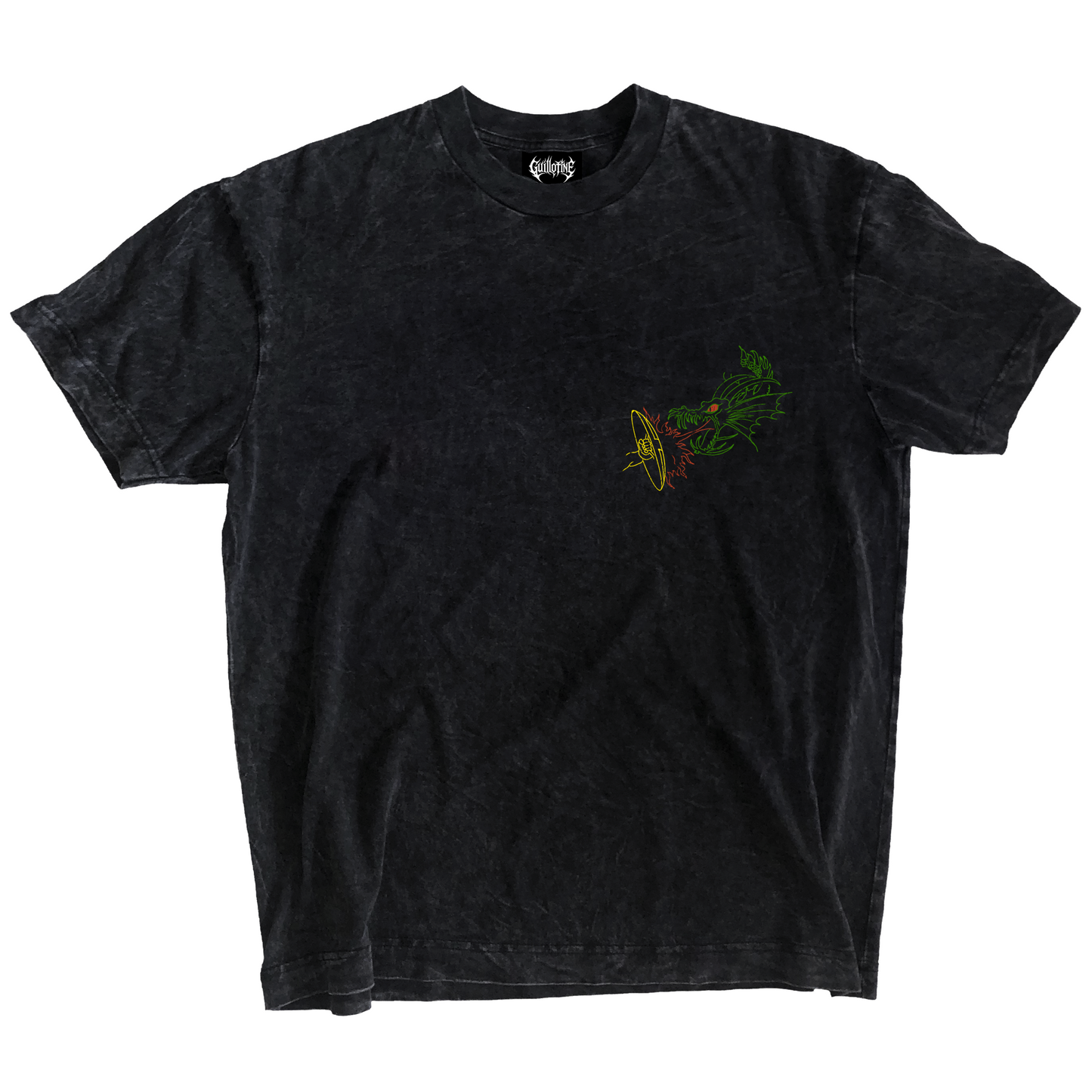 TSHIRTS LOGOS POCHE DRAGON'S FLAME