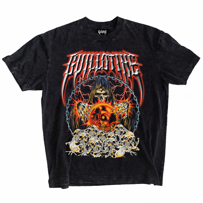 T-shirt oversize Crystal Ball, collab Guillotine x Boldest