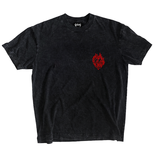LOGO POCHE FLAMIN SKULL