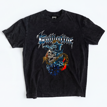 T-shirt oversize Morningstar, collab Guillotine x Randomland