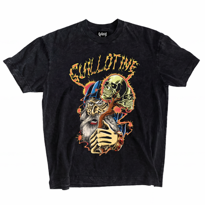 T-shirt oversize Wizard, collab Guillotine x Randomland